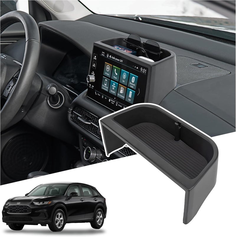 Sinminou Center Console Organizer Dashboard Tray Compatible with 2023-2026 Honda HR-V Interior Accessories, Dashboard Storage Organizer Box, Fits Both Honda HRV 7-inch and 9-inch Screen - Image 1